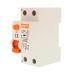 MeanWell Differenziale Puro per Quadri Elettrici con Guida DIN, Tipo AC, 1 Polo+Neutro 2 Moduli 6kA 30mA 25A AC 230V IP20 Certificato IEC61008